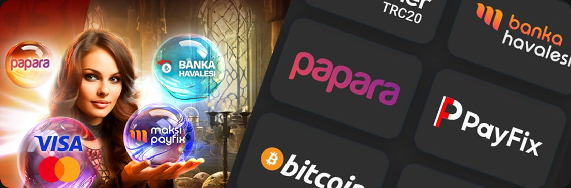 Türkiye'deki casinolarda hangi ödeme yöntemleri mevcuttur? 